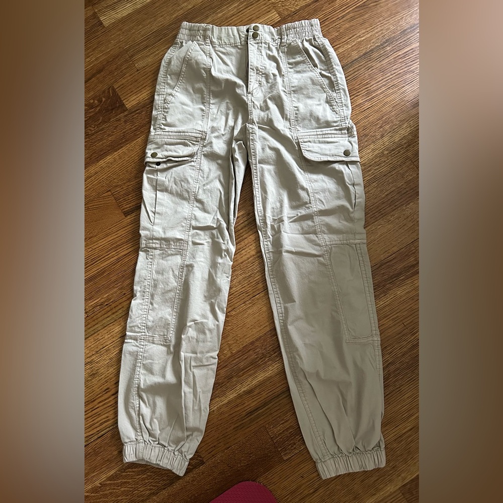 Garage straight leg Tan Cargo Pants